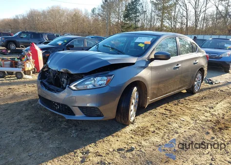 2017 Nissan Sentra S from USA, damaged, VIN 3N1AB7AP8HY348197